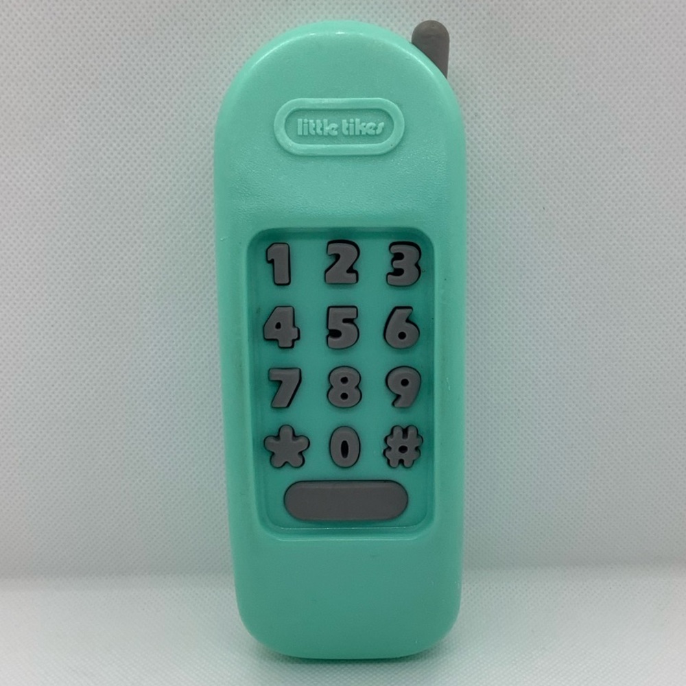 Little Tikes Green and Gray Phone Replacement For Country Kitchen or Salon